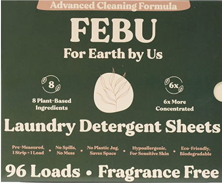 laundry detergent sheets strips soap sheets fragrance free