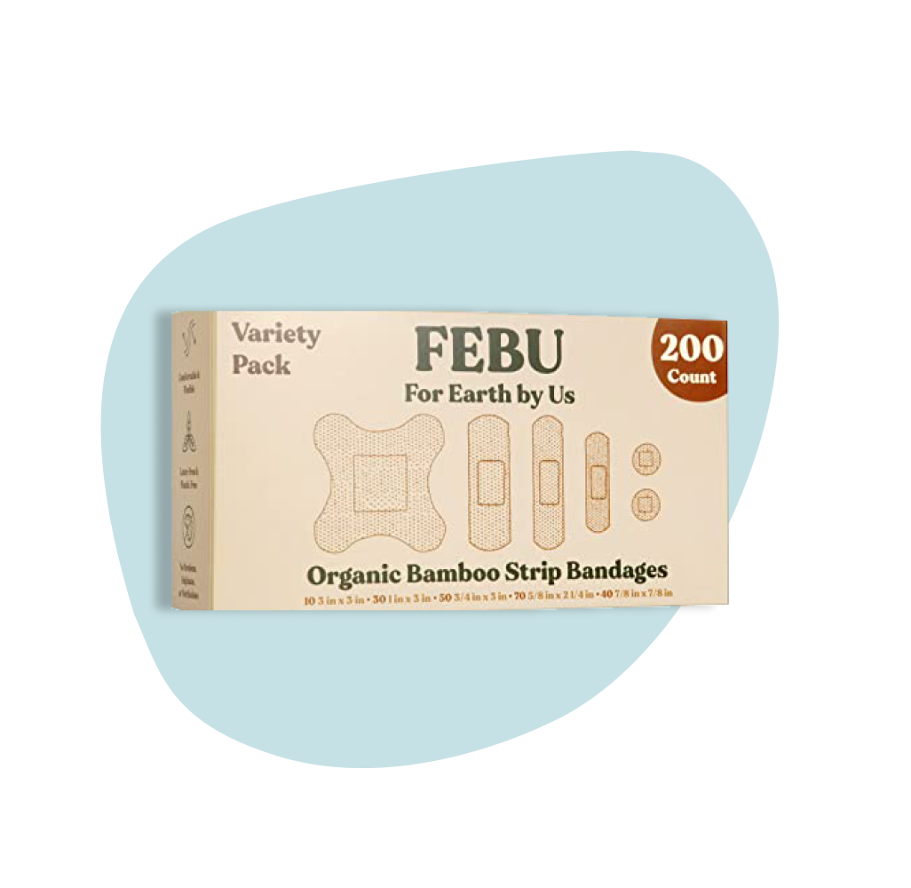 PFAS-Free Bamboo Bandages
