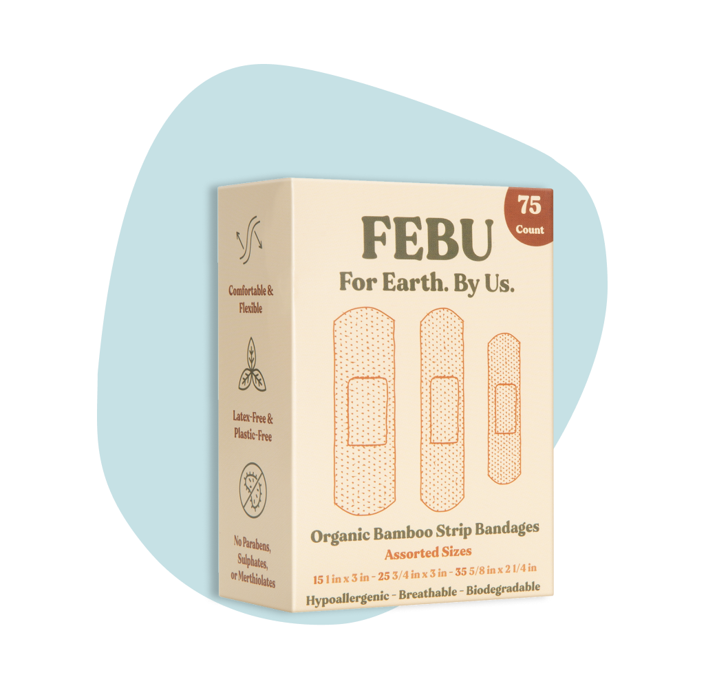 PFAS-Free Bamboo Bandages