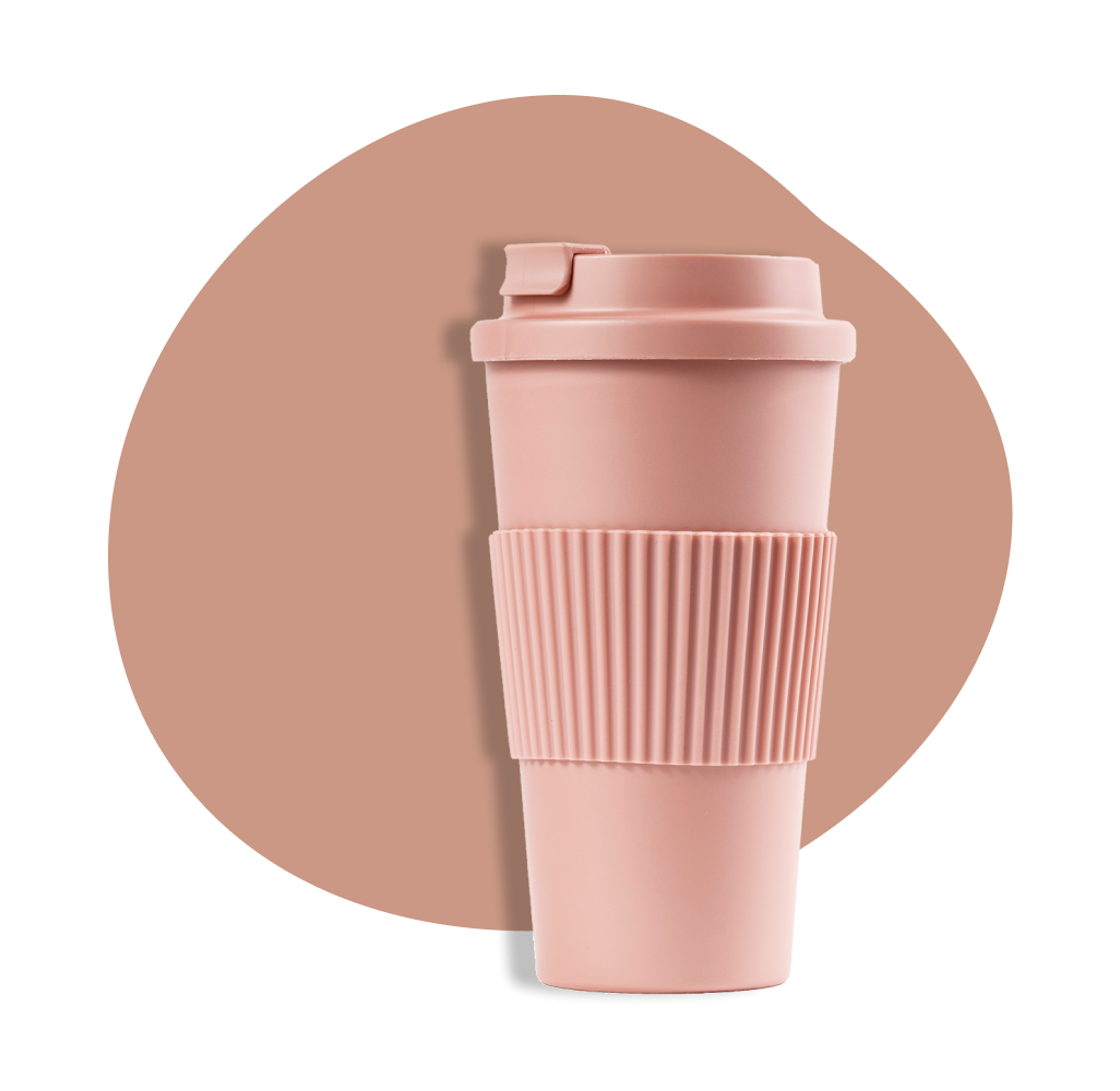 Natural Eco Friendly Bamboo Cups with Reusable Bamboo Coffee Cup
