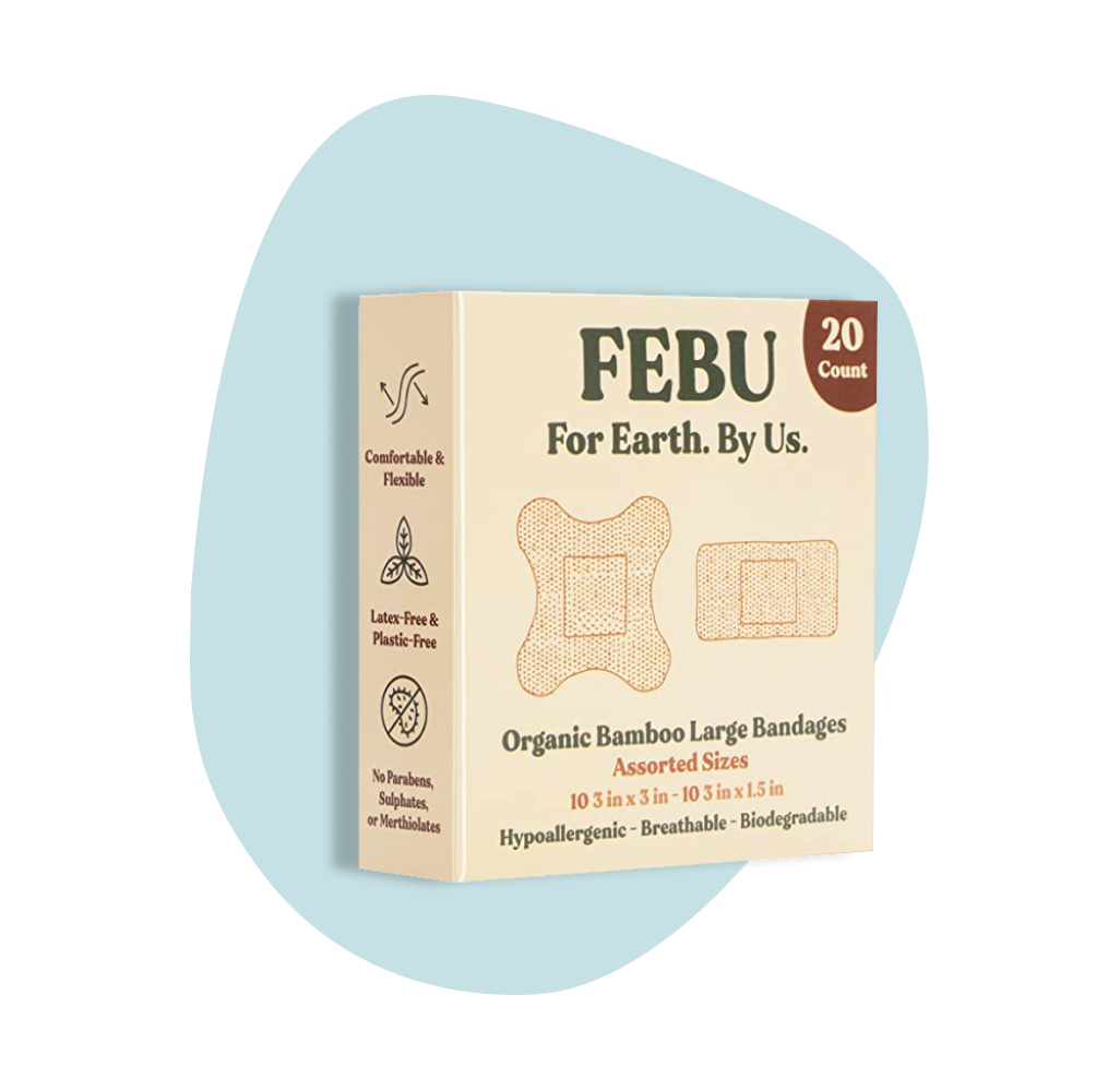 PFAS-Free Bamboo Bandages