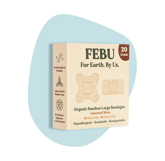PFAS-Free Bamboo Bandages