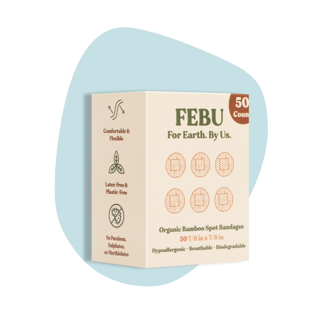 PFAS-Free Bamboo Bandages
