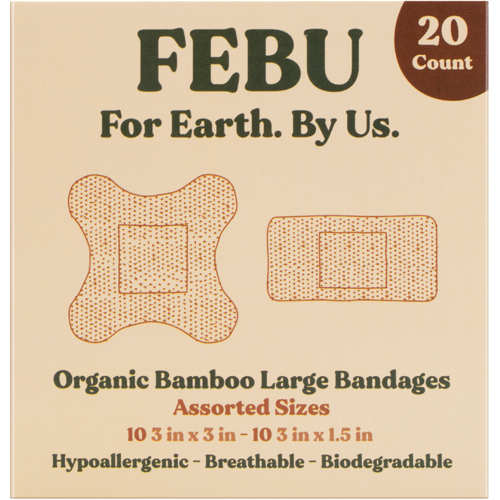 large bamboo latex free bandaids bandages