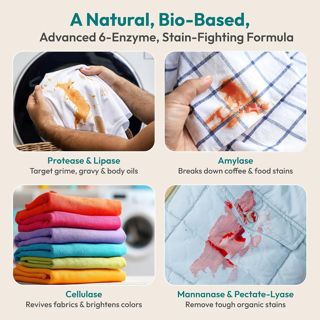 Enzyme Oxygen Laundry Booster