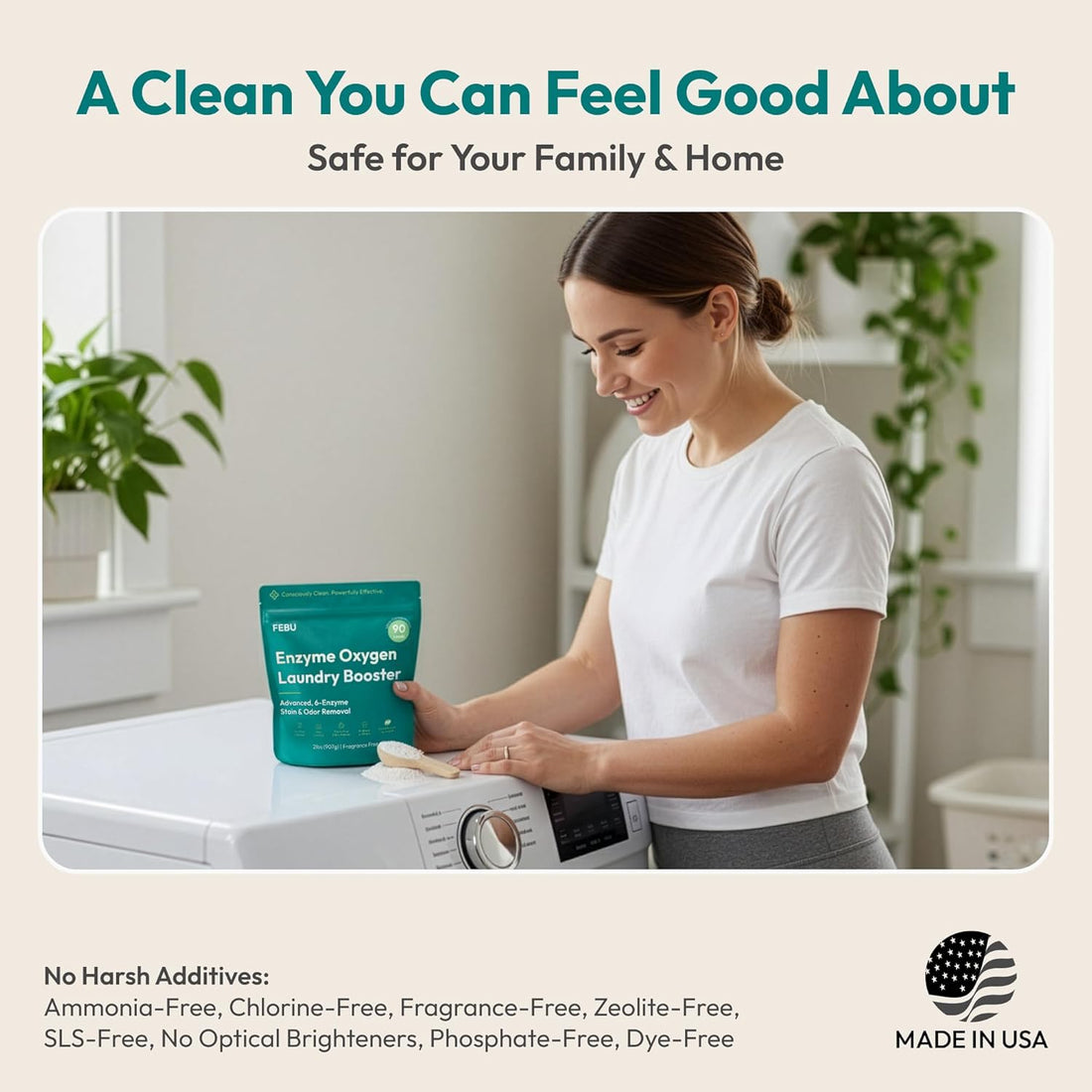 Enzyme Oxygen Laundry Booster